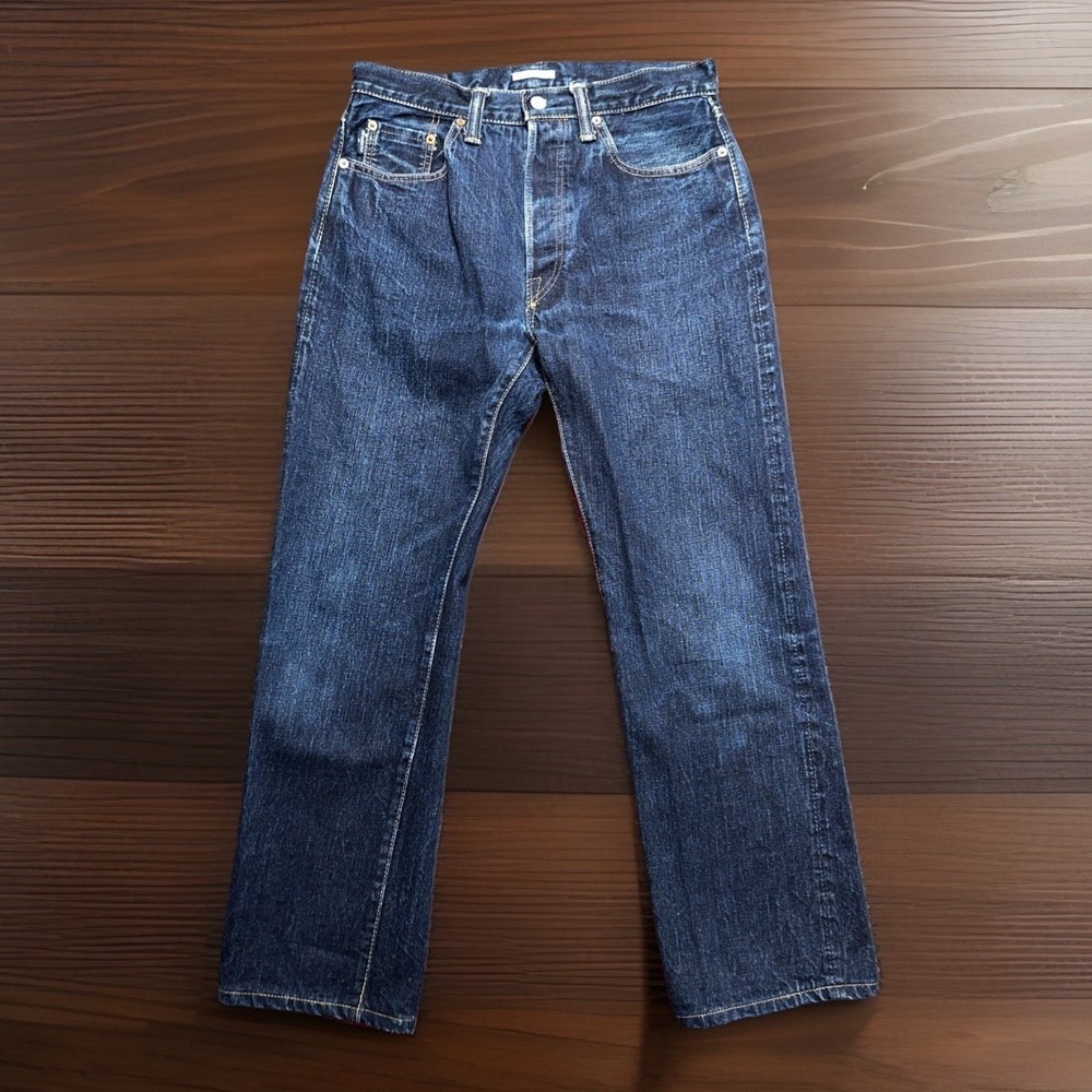 Eternal 811 Jeans 32 ( Fits 30x30 ) Blue Selvedge Made In Japan Button Fly